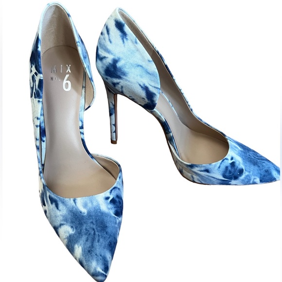 Mix No. 6 Fabric Tie Dye Pumps - Picture 4 of 6